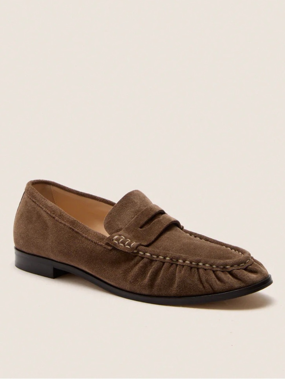 NWT Vivian Suede Loafers - Mocha | 10